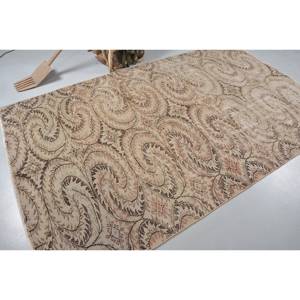Classic Beige Brown 5.5 X 8.9 ft Wool Rug Handmade Vintage Tabriz Turkish Rugs New Arrival Patchwork Latex Hallway Bedside - Product Image 2