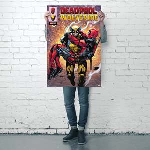 <b>Marvel</b> Comics for Deadpool & Wolverine 1 Poster Offset and Digital <b>Printing</b> Hanging Style for Decorative Usage - Product Image 4