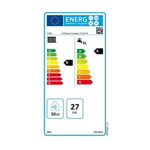 Chaudière Hermann Saunier Duval Themis Condens 27 kW ErP pour système de chauffage domestique à haute efficacité, fonctionnant au gaz - Product Image 3