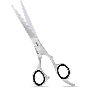 Tijeras profesionales para pelo de mascotas, con cuchillas lisas y afiladas, hechas con tornillo fijo de acero inoxidable, tijeras para el cuidado del cabello de mascotas - Product Image 4