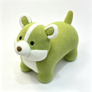 Peluche de corgi de ganchillo personalizado, animal de peluche tejido a mano, cachorro de ganchillo suave, seguro para bebés - Product Image 3