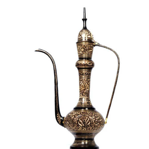 Olla de vino de té y café Aftaba tradicional india tallada para Decoración de mesa utilizada en el hogar, restaurante, Hotel, venta al por mayor barata - Product Image 1