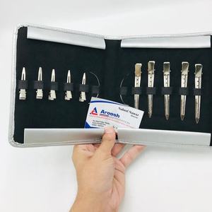 Kit d'outils d'extension de cheveux humains avec aiguilles et pinces en acier inoxydable, y compris pince d'extension de cheveux - Product Image 2