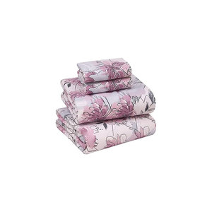 Último diseño personalizado impresión hermoso diseño transpirable algodón juego de cama marital para la venta - Product Image 4