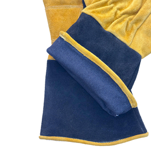 Gants en cuir en fibre d'aluminium extrêmement résistants à la chaleur Vêtements de sécurité industrielle pour la lutte contre les incendies Soudage Autres - Product Image 6