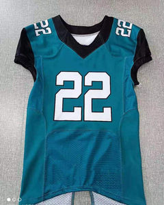 Maillot Américain Respirant Maillot Football Américain Sublimation Personnalisé Nom Imprimé Floral sur le Devant et le Dos Maillot Personnalisé - Product Image 1