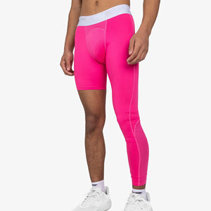 Pantalones de Compresión Deportivos para Hombre, de Secado Rápido, Ajustados, para Ciclismo, Entrenamiento y Uso Casual, Venta al Por Mayor Personalizada - Product Image 5