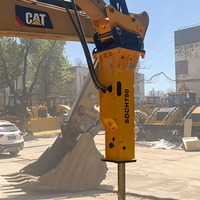 75mm Meißel SDCH750 Geräuscharmer Hydraulischer Brecher für 6-9 Tonnen Midi-Bagger Sany SY75 CAT 307 308
