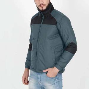 เสื้อกีฬาบอมเบอร์แจ็คเก็ตผ้าไนลอนโพลีเอสเตอร์ทรงสลิมฟิตน้ำหนักเบาสำหรับผู้ชายสำหรับฤดูใบไม้ผลิฤดูหนาว - Product Image 3