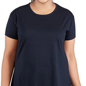 T-shirt en coton de qualité supérieure pour femmes en vrac Vêtements écologiques avec décorations en diamant Fournisseur en gros direct du Bangladesh - Product Image 1