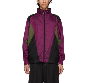 Chaqueta Cortavientos Impermeable de Tallas Grandes con Capucha, Estilo Casual de Verano, Bloques de Color, Cremallera y Transpirable - Product Image 6