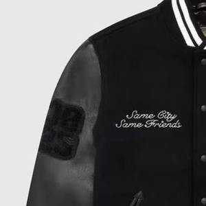 Chaquetas Varsity de Invierno Nuevas, de Última Moda, de Alta Calidad, Transpirables, Ecológicas, Impermeables, de Poliéster, con Servicio Personalizado OEM - Product Image 4