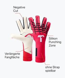 Gants de gardien de but en cuir de qualité supérieure personnalisables coupe personnalisée poignée en latex de football en gros - Product Image 6