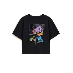 Camiseta deportiva de manga corta de poliéster para mujer, ropa de gimnasio de secado rápido personalizada, camisetas lisas de Yoga ajustadas de entrenamiento transpirable - Product Image 1