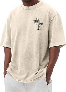 Boxy Fit DTG Imprimé T-shirt Streetwear surdimensionné | Logo personnalisé | Style Hip Hop à la mode | OEM | quantité minimale de commande bas | Livraison rapide - Product Image 2