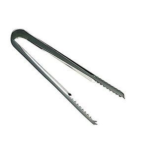 Pinzas de hielo de acero inoxidable de alta resistencia con fuerte acción de resorte, ideales para uso comercial y doméstico en bares - Product Image 4