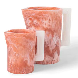 เหยือกน้ำ/เหยือกไวน์ ทำจากเรซิ่นอย่างดี เป็นมิตรกับสิ่งแวดล้อม ปลอดภัยสำหรับเครื่องล้างจาน ปราศจากสาร BPA ความจุ 1.8 ลิตร ใช้ตกแต่งโต๊ะอาหารสำหรับร้านอาหาร - Product Image 1