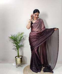 Saree en pattu élégant pour filles avec un travail Banarasi lourd et une tenue exclusive pour les occasions spéciales Saree / Sari / Shari - Product Image 2
