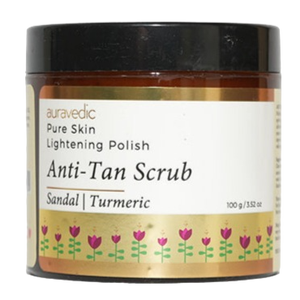 Exfoliante Corporal Vegano Orgánico Anti-Manchas con Cúrcuma, Frutas, Café, Ácido Salicílico, Vitamina C, Azúcar y Hierbas para Limpieza, con Aroma a Fresa - Product Image 1
