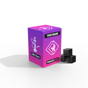 Carbón de Shisha de calidad superior hecho 100% carbón de cáscara de coco de Indonesia personaliza tu propia marca - Product Image 1