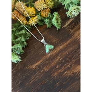 Sonoran Gold Turquoise & Sterling Silver Necklace Navajo-<b>Crafted</b> Cultural Collectible Jewelry - Product Image 3