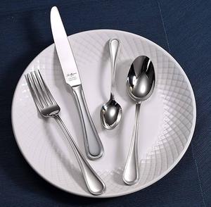 Ensemble de couverts Couverts élégants plaqués or Longue poignée en forme de clou Ensemble de couverts en acier inoxydable Mariage en or Plat en acier inoxydable - Product Image 4