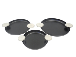 Bandeja de servicio de productos de alta tendencia, bandeja de madera decorativa hecha a mano personalizada, utensilios de cocina, uso de Catering, bandeja para servir alimentos - Product Image 4