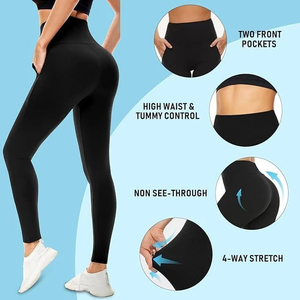 Leggings de sport pour femmes, leggings de gym, pantalons de fitness pour femmes, leggings de yoga sans couture - Product Image 5