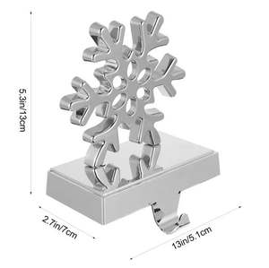 ที่แขวนถุงเท้าคริสต์มาสแบบสร้างสรรค์สำหรับตกแต่งเตาผิงที่บ้าน ของประดับตกแต่งคริสต์มาส ที่แขวนถุงเท้าคริสต์มาสสำหรับตกแต่งภายใน - Product Image 3
