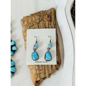 Conjunto de Collar de Plata de Ley y Turquesa Blue Ridge de Ella Peters para Regalo - Product Image 3