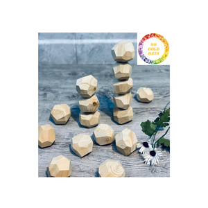 Fourniture d'usine OEM Tumi Ishi Balance Roches en bois-Jouet éducatif fait main - Product Image 5