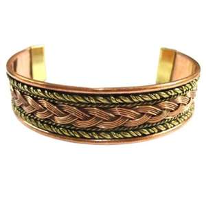 Copper bracelet with brass cap - hot selling - new article - fashion wear - Product Image 1