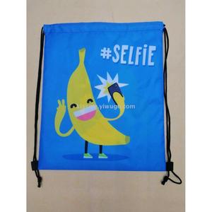 Bolsa de Compras con Cordón y Estampado de Piña de Dibujos Animados, Poliéster, Múltiples Estilos, Venta al Por Mayor - Product Image 6