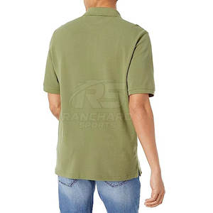 Camiseta Polo para Hombre de Manga Corta en Tela de Algodón, Camiseta Polo Informal para Hombre, Transpirable para el Verano - Product Image 4