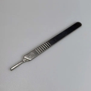 Mango de Bisturí de Acero Inoxidable, Mango Largo para Bisturí, Soporte para 4 Cuchillas de amrid surgical - Product Image 4