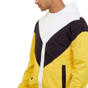 Veste coupe-vent à blocs de couleur respirante en softshell pour homme, taille plus, personnalisable, fermeture éclair, imperméable, hiver, extérieur, à capuche, 2026 - Product Image 2