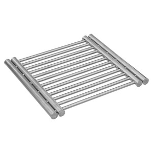 Iron Strip Handmade <b>Kitchen</b> Accessories Home Counter Top Dinning Heat Resistant Copper Finished <b>Trivet</b> With Black Color Finished - Product Image 6