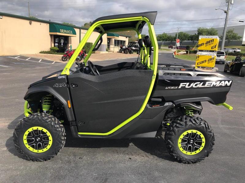 Side by Side Segway Fugleman UT10 X Deluxe Black/Green New Utility Vehicle (2022)