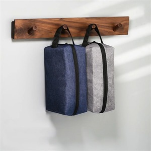 Eco-Friendly Large Canvas <b>Travel</b> <b>for</b> Organizer <b>Bag</b> with Zipper Closure Water-resistant Shaving Dopp Kit - Product Image 4