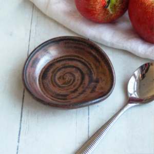 Reposapiés de acero inoxidable, reposapiés de cuchara personalizado, color personalizado, artesanía india hecha a mano - Product Image 6