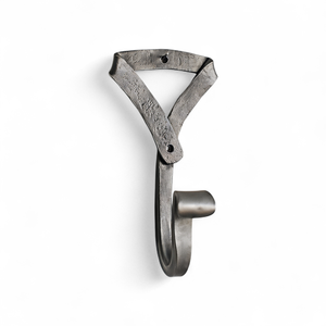 Trendy <b>wall</b> <b>mounted</b> black powder coated finished iron hooks for closet storage for <b>wall</b> hanging for bathroom decor - Product Image 5