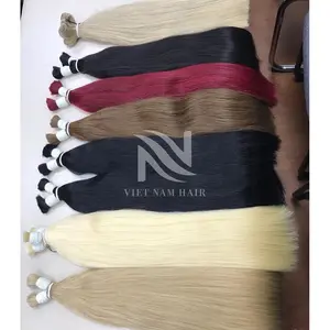 Multiple Color Options Trending Hair Bundles Vietnamese Raw Hair Extensions Unprocessed Virgin Natural Bone Straight Virgin Hair