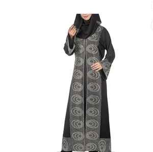Qualité supérieure femmes brodées mode personnalisée femmes Abayas au meilleur prix et bas quantité minimale de commande 2025 vêtements musulmans - Product Image 1