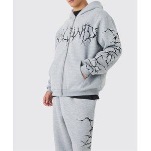 Ensemble de survêtement pour homme personnalisé 2026, jogging, vente en gros, vêtements de sport, vêtements d'entraînement, polyester, coton, survêtement de sport pour homme - Product Image 6