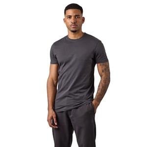 T-shirts amples en coton 100% les plus vendus, respirants, décontractés, vintage, hip-hop, vêtements de sport, longueur longue, jersey uni, faible MOQ, pour hommes - Product Image 1