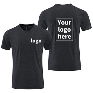 Camisetas de cuello redondo de poliéster 100% para hombre 180g Impresión digital de alta calidad Patrón sólido Color sólido - Product Image 5