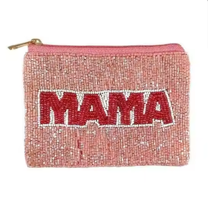 Monedero bordado hecho a mano con patrones de diseño geométrico, monedero tradicional indio para artesanías MD para mujeres y niñas - Product Image 5