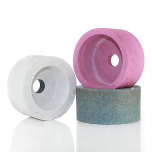 OEM personalizzabile ad alta durezza tondino a tazza disco abrasivo in carburo di ossido di allumina di silicio per macinazione superficiale - Product Image 1