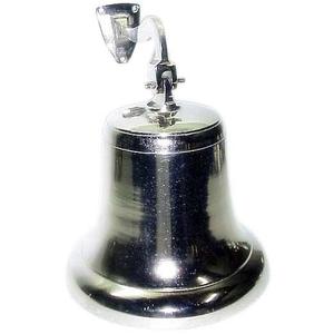 Campana de mano de latón náutico de venta superior con mango de madera Campana colgante de pared Campana de escritorio Artículo decorativo para el hogar de alta calidad Nuevo diseño - Product Image 3