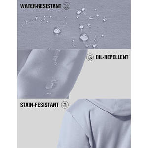 Sweat à capuche chaud et solide en polaire avec demi-fermeture éclair, doublure intérieure douillette, séchage rapide et respirant pour l'automne/hiver et le quotidien - Product Image 5